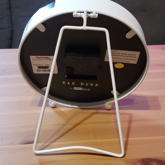 Rae Dunn Clock - Picture 2 of 5